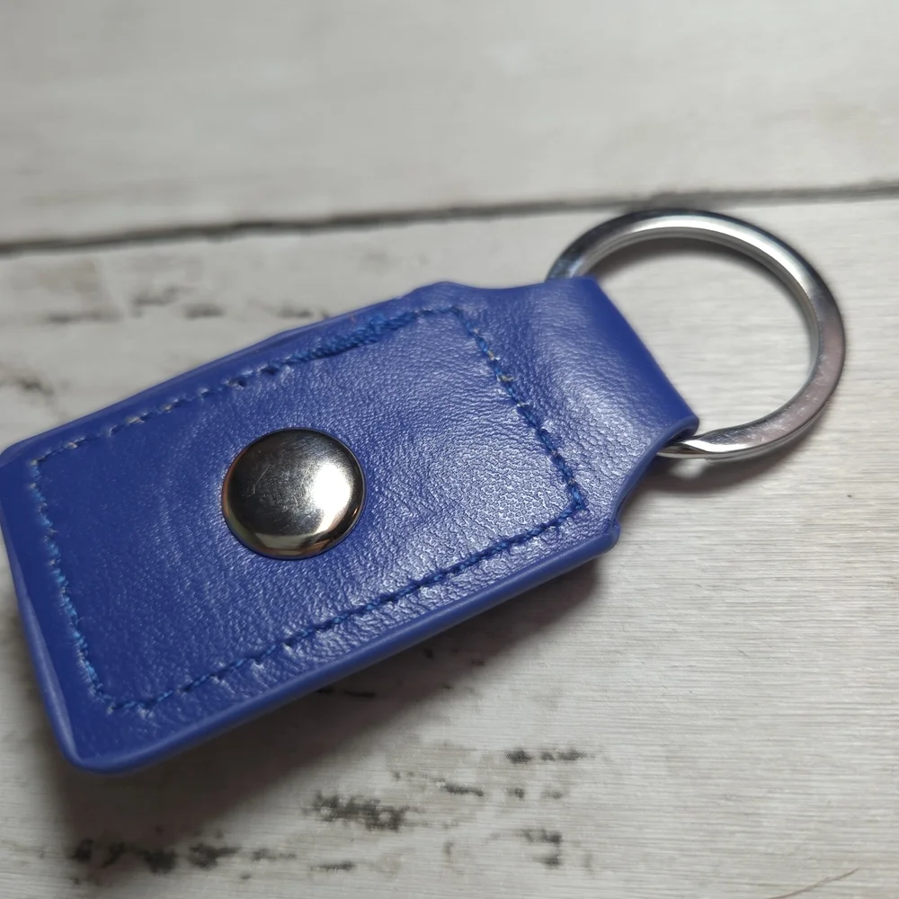 Blue Keychain with UK Logo